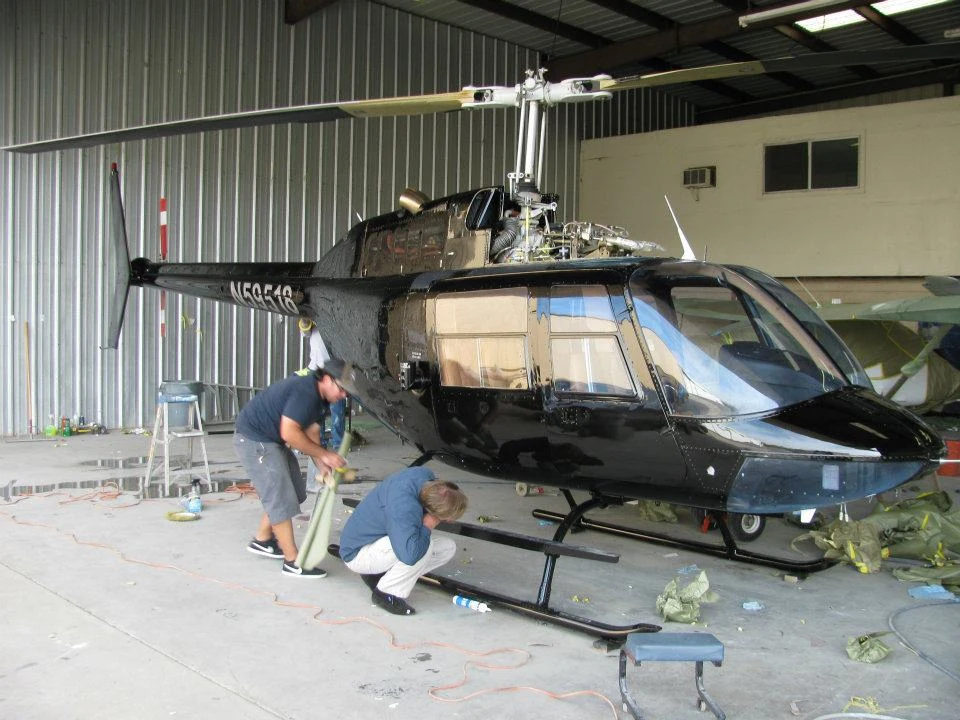 Aircraft paint project · 23