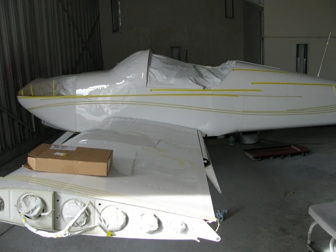 Lay out the new paint scheme · photo 1