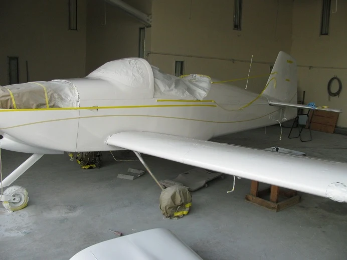 Lay out the new paint scheme · photo 2